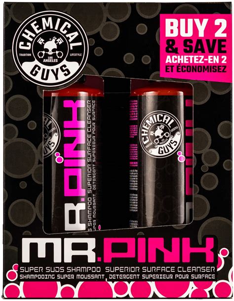 Shampoing et nettoyant de surface supérieurs Chemical Guys Mr. Pink ...