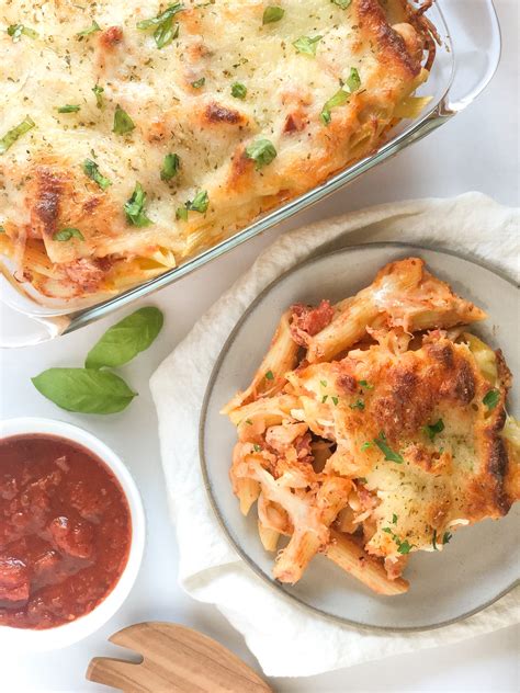 Easy Vegetarian Baked Ziti (simple weeknight dinner, meal prep ...
