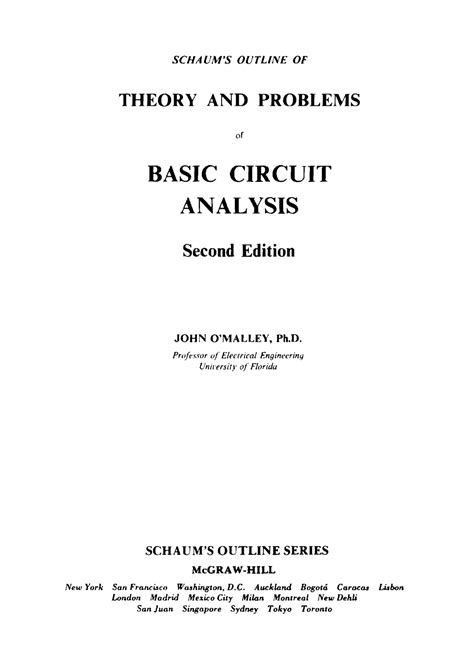 Image result for Introduction to Circuit Analysis PDF