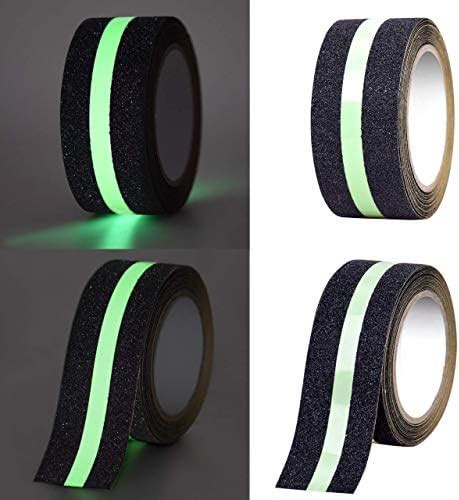 DONDA Anti-Skid Glow in Dark Tape for Stairs, High Traction and ...