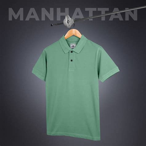 Pure Cotton Polo Plain T Shirts (Olive Green) Without Pocket – Pitshirts