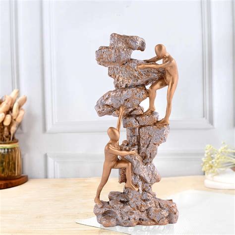Buy Bhaaskar Enterprises Men Climb on Wall Showpiece for Home Decor ...