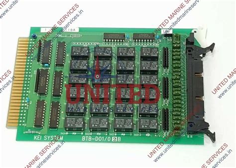 KEI SYSTEM BTB-D01/02B PCB CARD BTBD0102B | United Marine Services