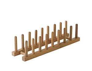 Buy Lipper International 887 Bamboo Plate Rack/Pot Lid Holder Online at ...