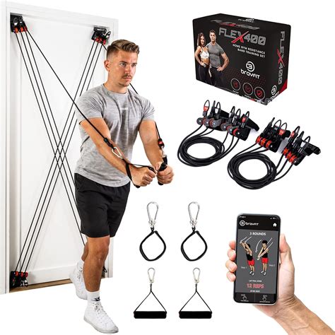 Buy BRAYFIT FLEX400 Home Gym Equipment, Full Body Workout Door Gym ...