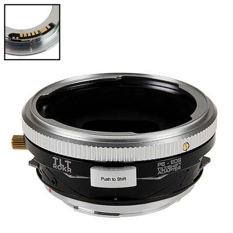 Buy Fotodiox Pro Tlt Rokr - Tilt/Shift Lens Mount Adapter Compatible ...