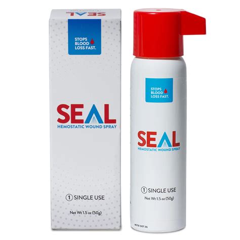 1 5oz Seal Aerosolized Hemostatic Wound Spray Rapid Bleeding Control ...
