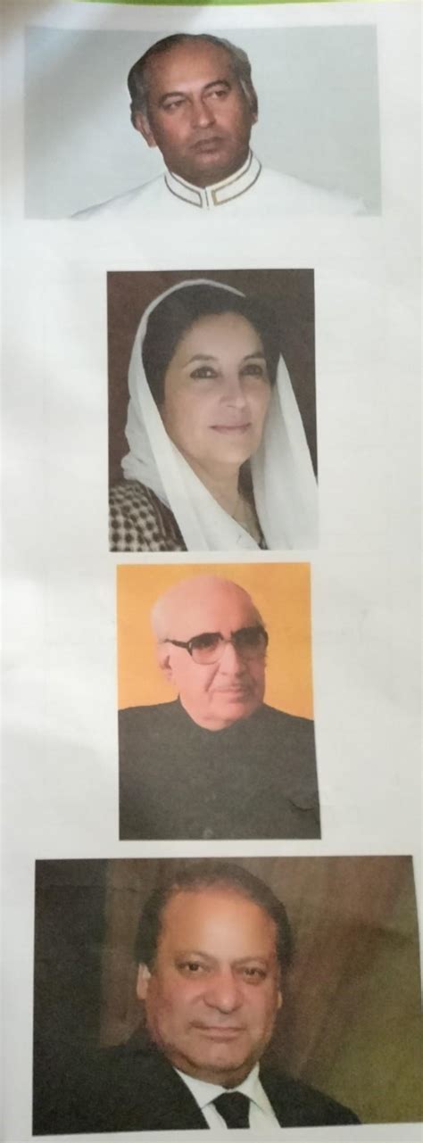 a) Look at the pictures of different political personalities, write ...