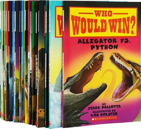 Who Would Win? Complete Series 26 Books Set By Jerry Pallotta - Ages 7 ...