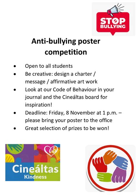 Anti Bullying Poster Ideas