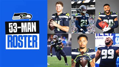 PHOTOS: Seahawks 53-Man Roster For The 2025 Season