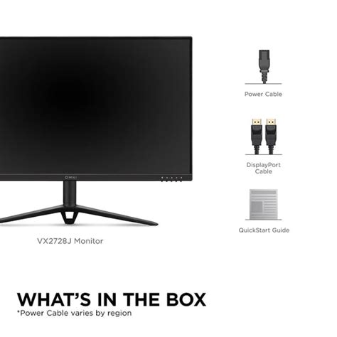 Buy VIEWSONIC VX2728J 27 Inch FHD 180Hz IPS Panel 104%SRGB 0.5MS IPS ...