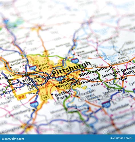 Printable Pa Road Map