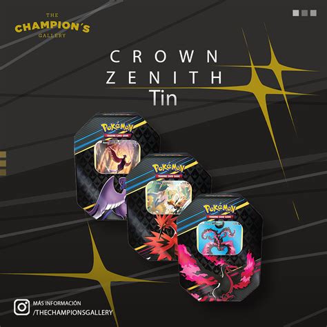 Crown zenith - Tin (international version) – The champion's gallery
