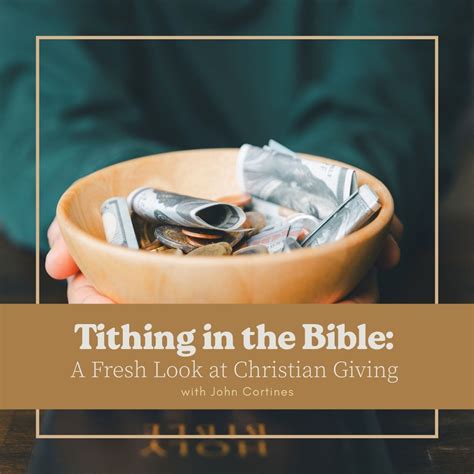 Tithing in the Bible: A Fresh Look at Christian Giving with John ...