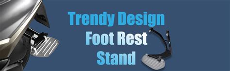 NIKAVI LF12 Ladies Foot Rest Stand Compatible for Honda Activa 125 BS6 ...