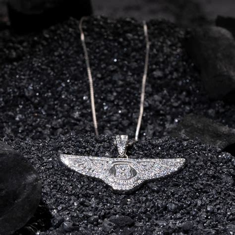 Bentley Signature Zircon Studded Silver Locket - Touch925 Silver Jewellery