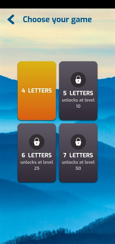 Descargar 6 Tries 1 Word 1.2 APK Gratis para Android
