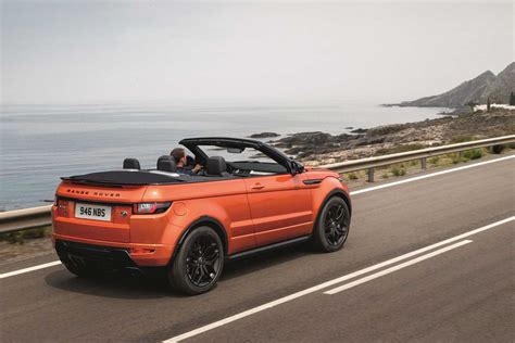 Fiche technique Land-Rover Range Rover Evoque Cabriolet Si4 2017