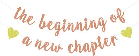 Buy The Beginning of a New Chapter Banner - Farewell Party Decorations ...