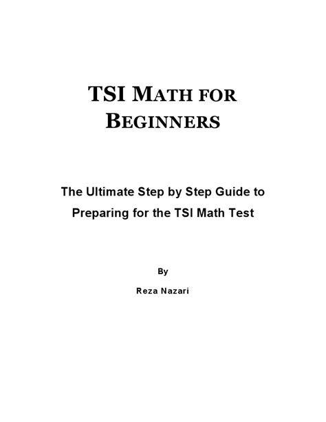 Image result for Math TSI Free Study Guide