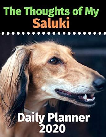 Buy The Thoughts of My Saluki: Daily Planner 2020 Book Online at Low ...