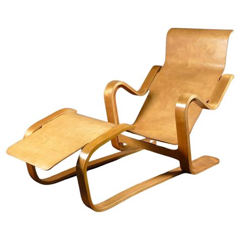 Marcel Breuer for Isokon, England, 1936, Plywood "Long Chair" Stamped ...