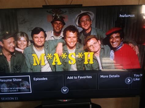 All seasons of MASH are now on Hulu : r/mash