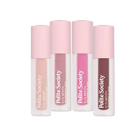 Polite Society B.I.G. Mouth Lip Plumping Oil Gloss – London Loves Beauty