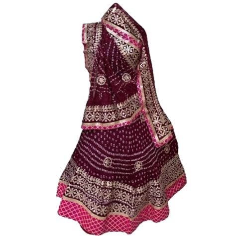 Buy Women's Traditional Rajasthani Bandhani Bandej Kota Doria Ready to ...