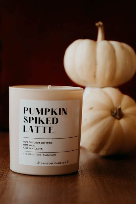 Pumpkin Spiked Latte – Frisson Candles