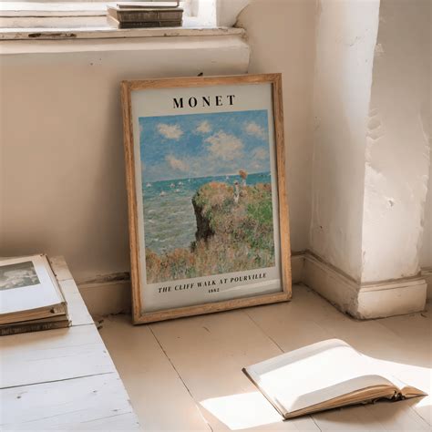 Claude Monet - The Cliff Walk at Pourville – Cool Prints