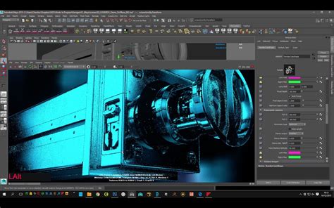 Maya Render Software 的图像结果