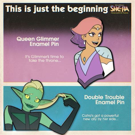 Double Trouble Enamel Pin | She-ra and the Princesses of Power ...