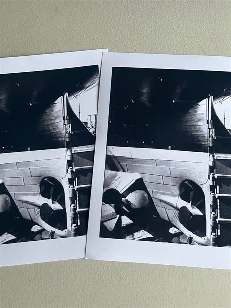 RMS Titanic Stern and Rudder, an Amazing Reprint Photograph | #4583630491