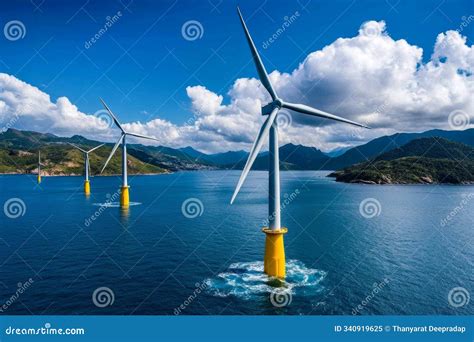 Offshore Platforms And Vessels Concept Icon Vector Illustration ...