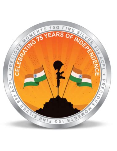 Precious Moments Color Happy Independence Day BIS Hallmarked Silver ...