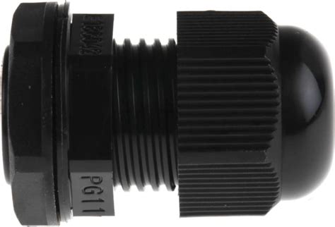 RS PRO | RS PRO Black Nylon Cable Gland, PG11 Thread, 5mm min., 10mm ...