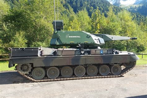 Skyranger 35 Air Defense System Now Mounted on Leopard 1 Chassis ...