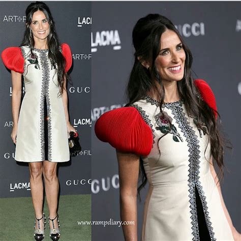 Demi Moore In Gucci - Rampdiary - Fashion | Beauty | Lifestyle