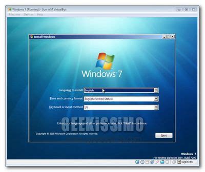 Image result for Windows 7 Ultimate Install VirtualBox