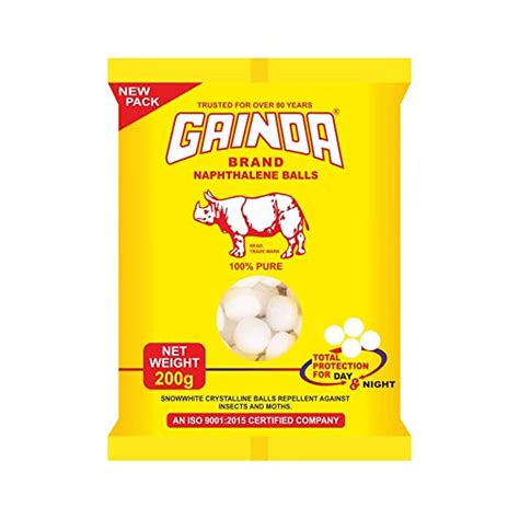 Gainda Brand Napthalene Balls (200gm) : Amazon.in: Home & Kitchen