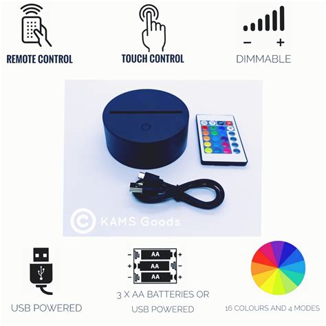 Zona de Jogo Gamer 3D Visual Led Luz Noturna Cor 16 | Ubuy India