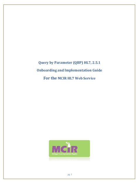 Fillable Online HL7 Version 2.5.1 Implementation Guide: Immunization ...