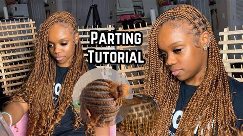 Image result for Braid Parting Pattern