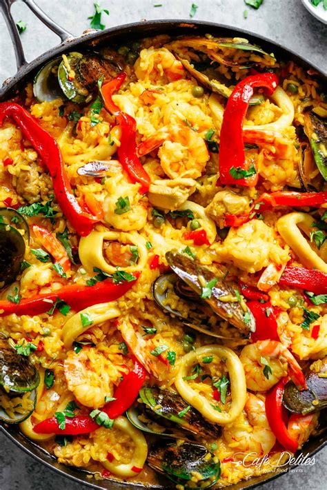 Paella - Cafe Delites