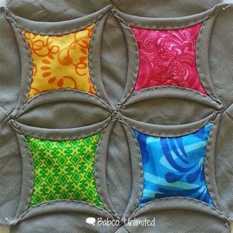 Cathedral Window Quilting Tutorial 的图像结果