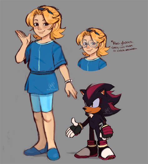 Shadow X Maria The Hedgehog