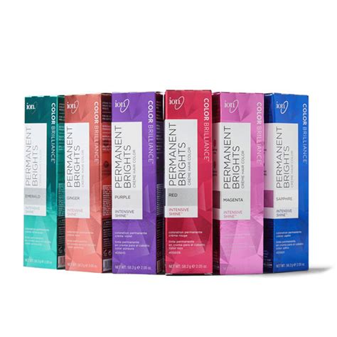 Color Brilliance Permanent Brights Creme Hair Color by ion - Permanent ...