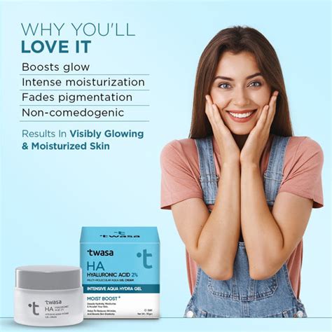 Buy Hyaluronic Acid Moisturizer & Gel for Hydration in India – Twasa ...
